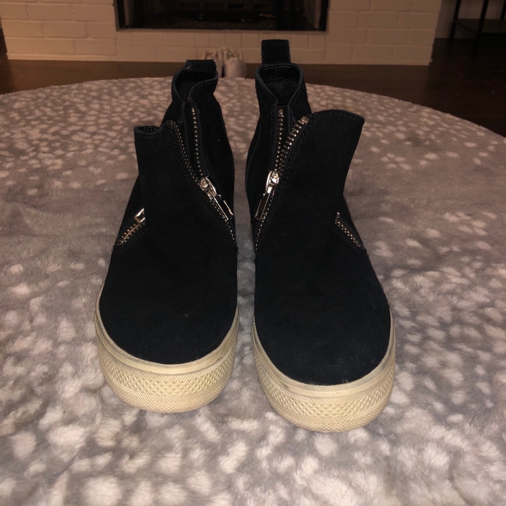 steve madden wedge sneakers